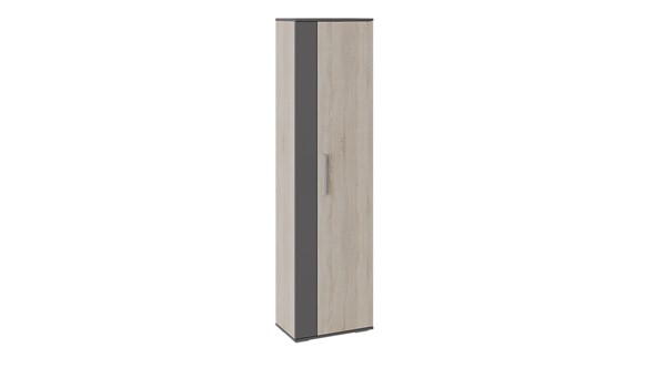 Шкаф 2-х створчатый Нуар (Фон серый/Дуб сонома) в Орске - изображение