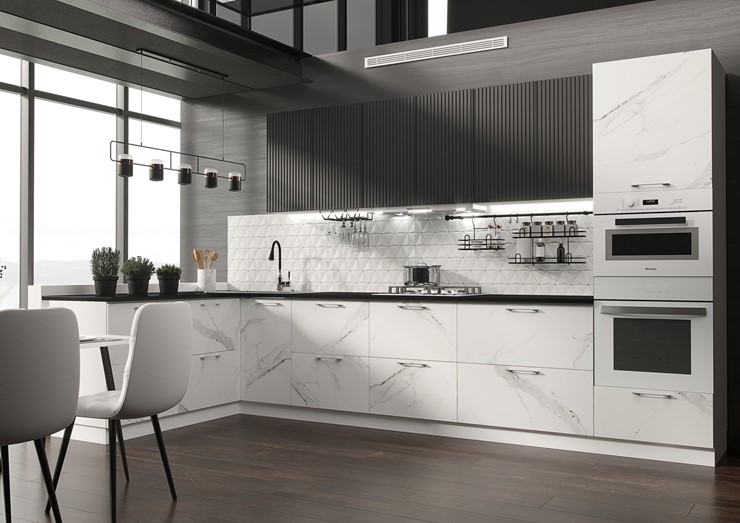 Угловая кухня Модерн/Стайл в Бузулуке - изображение