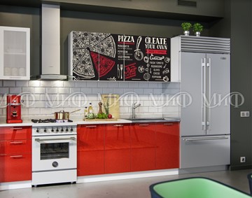 Кухонный гарнитур фотопечать Пицца 2,0 в Бузулуке