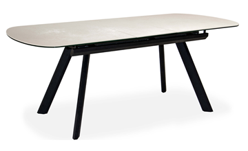 Обеденный раздвижной стол Шамони 2CQ 160х90 (Oxide Avorio/Графит) в Орске - предосмотр 1