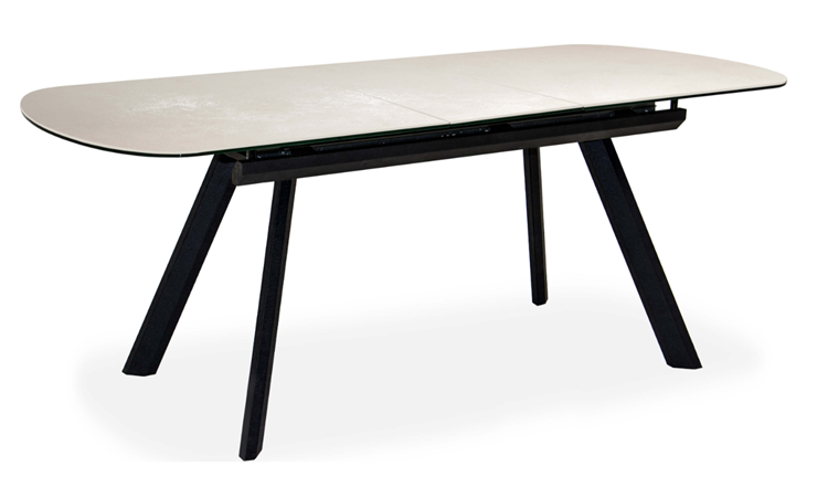 Обеденный раздвижной стол Шамони 2CQ 160х90 (Oxide Avorio/Графит) в Бузулуке - изображение 1