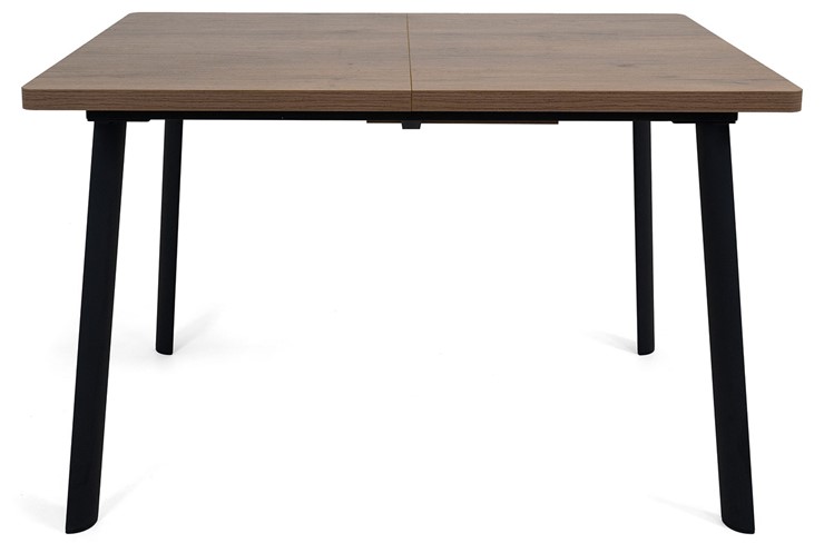 Кухонный стол раскладной Дали-1L(ноги черные, дуб табако) в Бузулуке - изображение 1