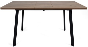 Кухонный стол раскладной Дали-1L(ноги черные, дуб табако) в Бузулуке - предосмотр 5