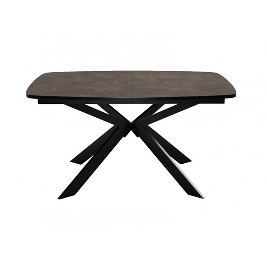 Обеденный раздвижной стол Dikline B140 Хромикс бронза/опоры черные в Бузулуке - изображение 2
