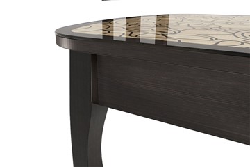 Раздвижной стол Экстра 2 цвет венге-арабика (1000х600х745) в Бузулуке - предосмотр 1