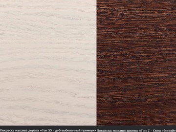 Кухонный стол раскладной Фабрицио-1 исп. Эллипс, Тон 12 Покраска + патина (в местах фрезеровки) в Орске - предосмотр 13