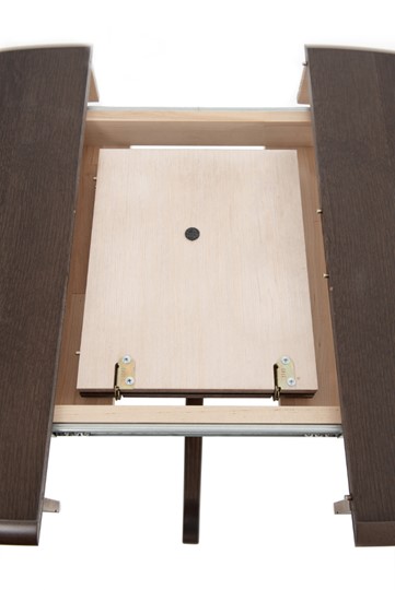 Стол раздвижной Фабрицио-1 исп. Эллипс, Тон 9 Покраска + патина с прорисовкой (на столешнице) в Орске - изображение 4