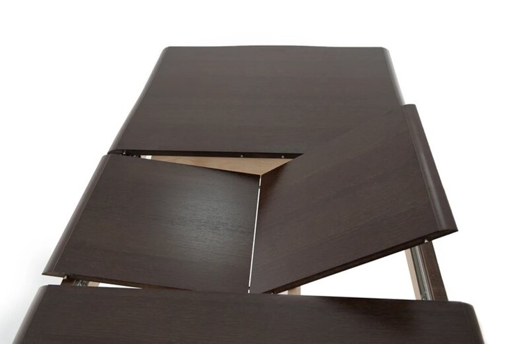 Кухонный стол раздвижной Кабриоль 1200х800, (Тон 7 - Орех тёмный) Морилка/Эмаль в Бузулуке - изображение 7