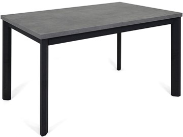 Кухонный раскладной стол Нагано-3L (ноги черные, серый камень) в Бузулуке