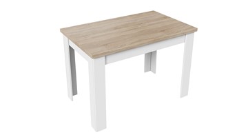 Кухонный раскладной стол Промо тип 4 (Белый/Дуб сонома светлый) в Орске