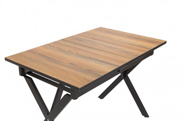 Кухонный стол раскладной Стайл № 11 (1100/1500*700 мм.) столешница пластик, форма Форте, с механизмом бабочка в Бузулуке - предосмотр 1