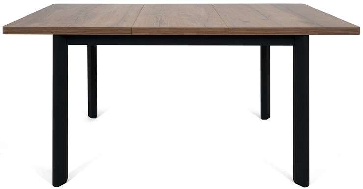 Кухонный раздвижной стол Токио-2L (ноги металлические черные, дуб табако) в Орске - изображение 4