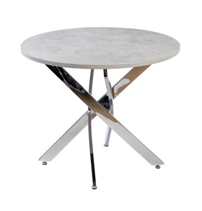 Обеденный стол Фиеро 900, Бетон/Хром в Орске - изображение