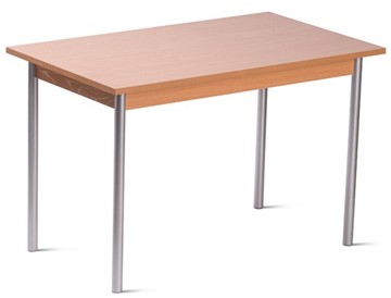 Стол для столовой, ЛДСП Бук/Металлик в Бузулуке