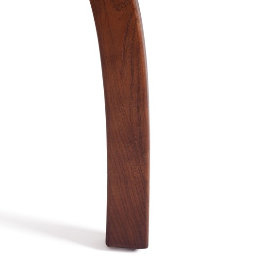 Кухонный стол THONET (mod.T9108) дерево вяз, 100х75 см, Темный Орех (№5) арт.20502 в Бузулуке - изображение 4