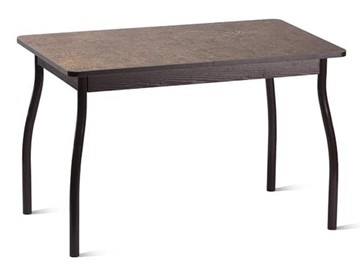 Кухонный стол Орион.4 1200, Пластик Урбан коричневый/Коричневый в Орске