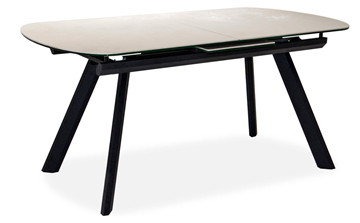 Обеденный раздвижной стол Шамони 2CQ 160х90 (Oxide Avorio/Графит) в Бузулуке - предосмотр