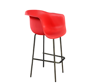 Барный стул SHT-ST31/S29 (красный/черный муар/золотая патина) в Бузулуке