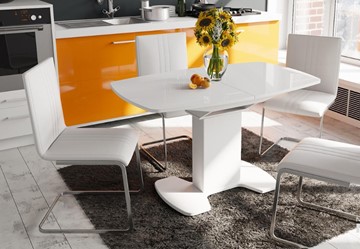 Кухонный стул Марсель, цвет Белый, к/з 124 в Орске - предосмотр 1
