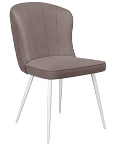 Кухонный стул 209, микровелюр B5 latte, ножки белые в Бузулуке