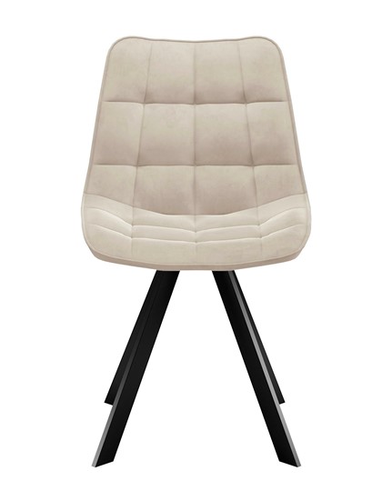Обеденный стул 229 Поворотный, Микровелюр B03 Beige / опоры черные в Бузулуке - изображение 1