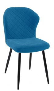 Мягкий стул 239 синий, ножки черные в Орске