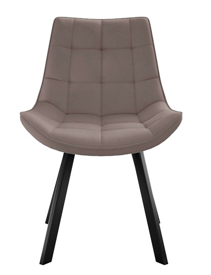 Обеденный стул 263 Поворотный, Микровелюр B5 Latte / опоры черные в Орске - изображение 1