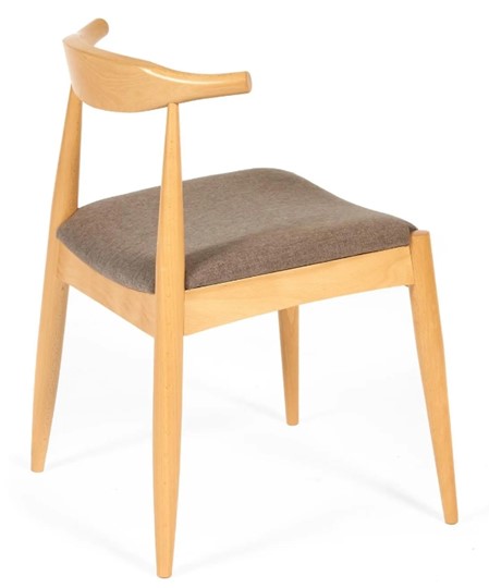 Кухонный стул BULL бук/ткань 54,5x54x75 Натуральный арт.19586 в Бузулуке - изображение 1