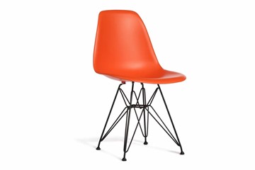Обеденный стул DSL 110 Black (оранжевый) в Бузулуке