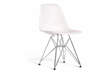 Обеденный стул DSL 110 Chrom (белый) в Бузулуке
