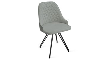 Кухонный стул Гранд К4 (Черный муар/Велюр Confetti Silver) в Бузулуке