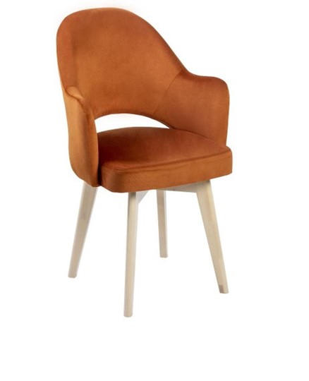 Обеденный стул Клео Массив, ножки Черешня в Орске - изображение 4