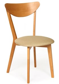 Кухонный стул MAXI (Макси), бук/ткань 86x48,5x54,5 Бежевый/ натуральный бук арт.19593 в Орске