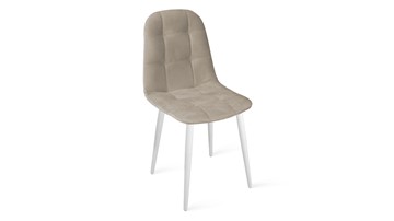 Кухонный стул Райс К1С (Белый матовый/Велюр Confetti Smoke) в Бузулуке
