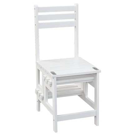 Обеденный стул стремянка Массив (белый) в Бузулуке - изображение