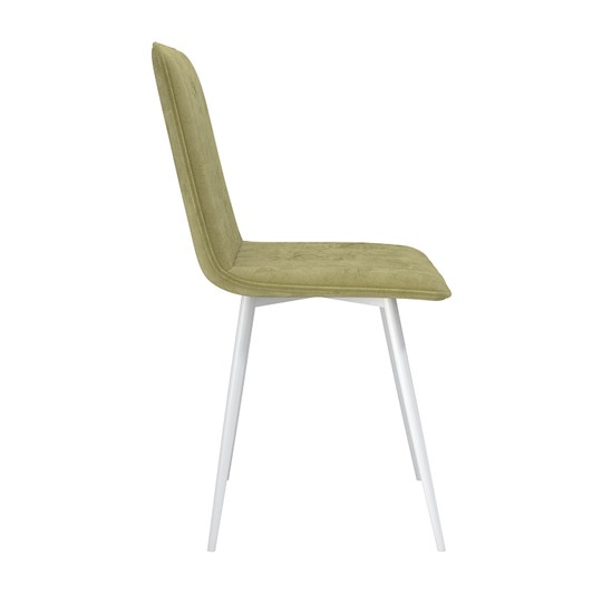 Обеденный стул Тахо, велюр тенерифе нефрит/Цвет металл белый в Бузулуке - изображение 2