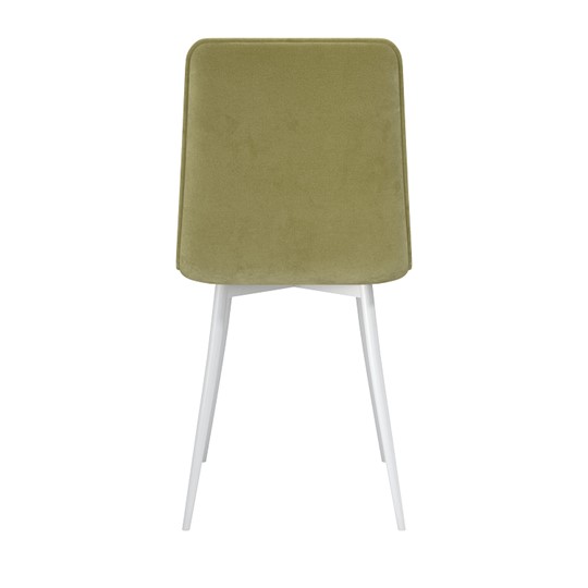 Обеденный стул Тахо, велюр тенерифе нефрит/Цвет металл белый в Бузулуке - изображение 3