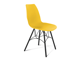 Кухонный стул SHT-ST29/S100 (желтый ral 1021/черный муар) в Бузулуке