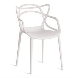 Стул кухонный Cat Chair (mod.028) пластик, 54,5*56*84 белый арт.19623 в Бузулуке