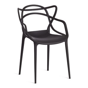 Кухонный стул Cat Chair (mod.028) пластик, 54,5*56*84 черный, арт.19627 в Бузулуке