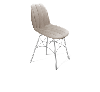Обеденный стул SHT-ST29-С1 / SHT-S107 (лунный камень/хром лак) в Бузулуке