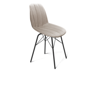 Обеденный стул SHT-ST29-С1 / SHT-S64 (лунный камень/черный муар) в Бузулуке