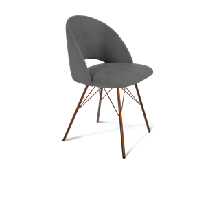 Обеденный стул SHT-ST34 / SHT-S37 (платиново-серый/медный металлик) в Орске