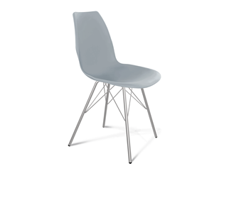 Кухонный стул SHT-ST29/S37 (серый ral 7040/хром лак) в Орске