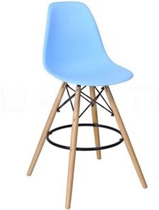 Барный стул DSL 110 Wood bar (голубой) в Бузулуке