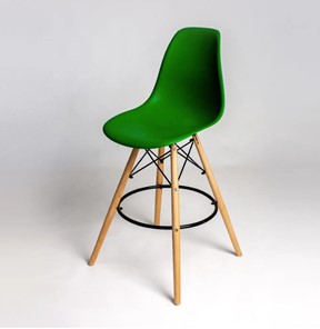 Барный стул DSL 110 Wood bar (Зеленый) в Бузулуке