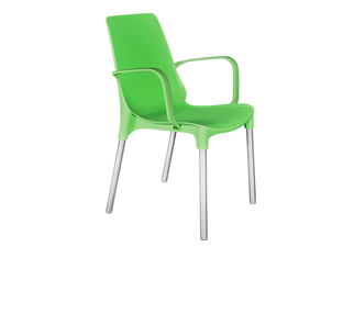 Кухонный стул SHT-ST76/S424 (зеленый/хром лак) в Бузулуке