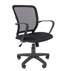 Компьютерное кресло CHAIRMAN 698 black, ткань, цвет черный в Бузулуке