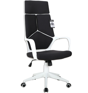 Офисное кресло Brabix Premium Prime EX-515 (пластик белый, ткань, черное) 531812 в Бузулуке