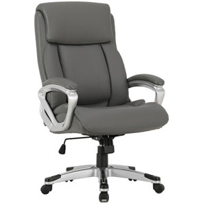 Офисное кресло Brabix Premium Level EX-527 (пружинный блок, рециклированная кожа, серое) 531937 в Бузулуке